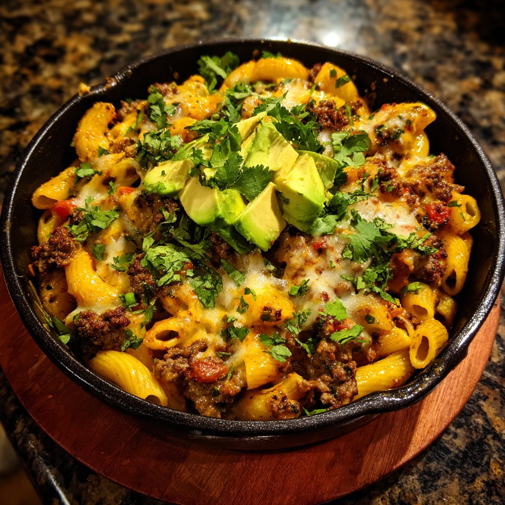 Sizzling Taco Pasta Bowl