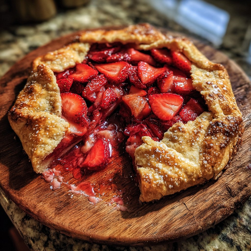 Sweet Strawberry Crostata