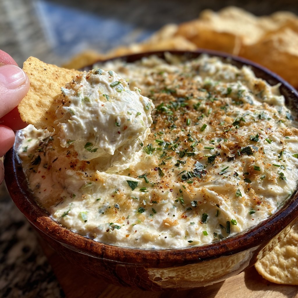 Creamy Ranch Cottage Cheese Dip
