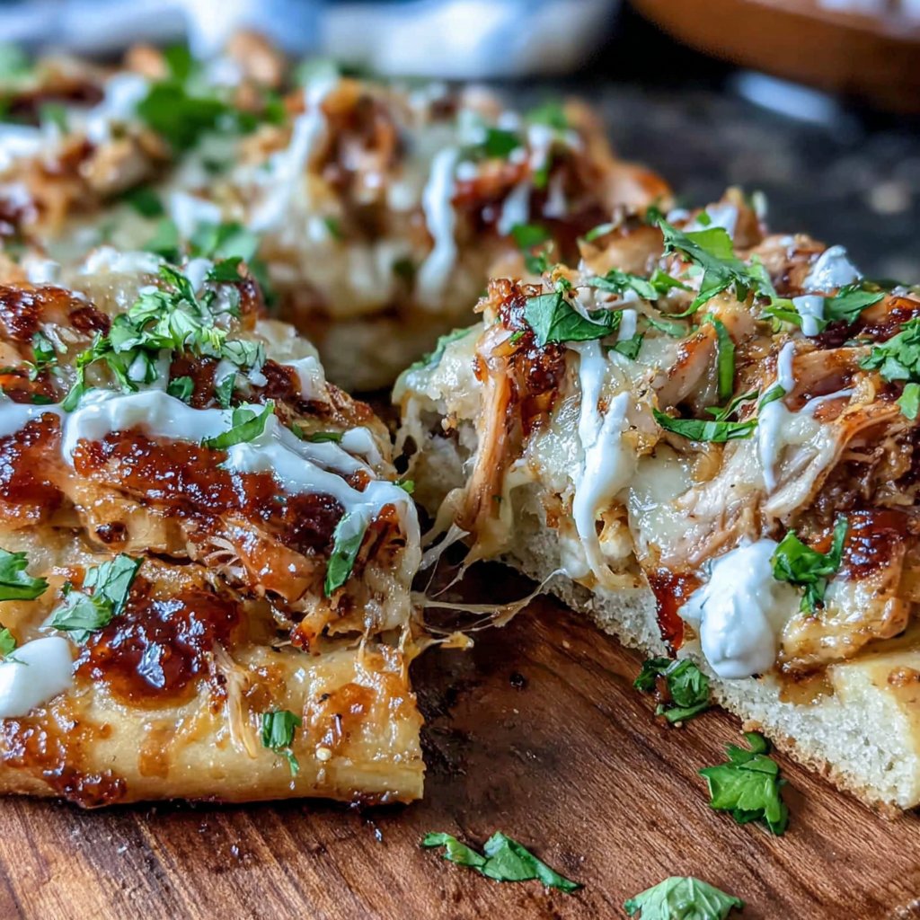 BBQ Chicken Flatbread