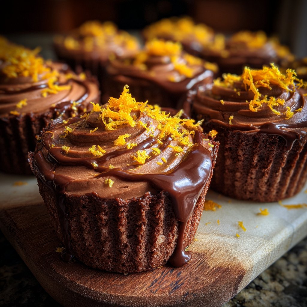Choco-Orange Dream Cake Cups