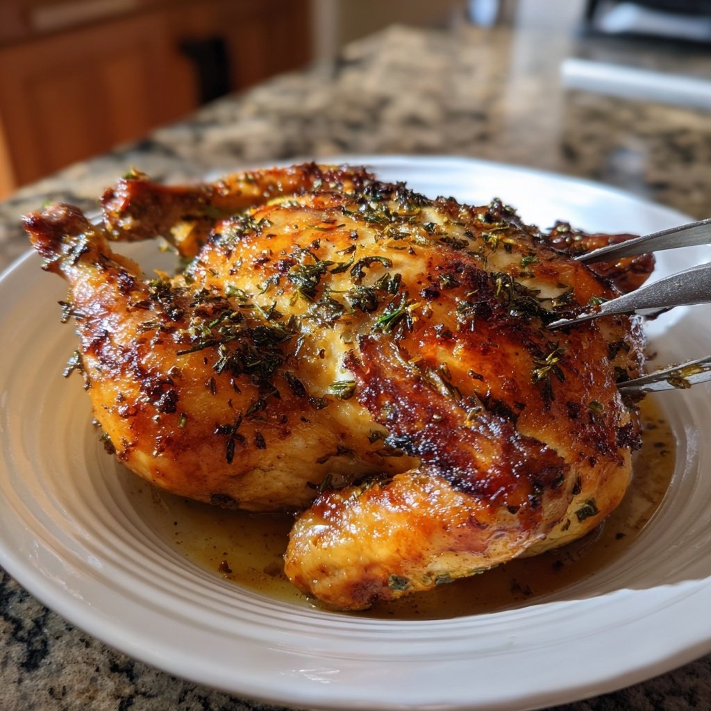 Roasted Lemon Garlic Chicken